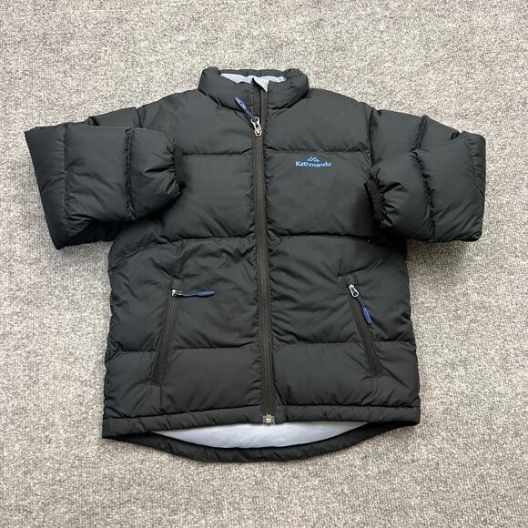 Kathmandu Kids Small (4-6yrs) Down 550 Fill Puffer Jacket Black Packable